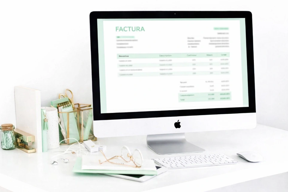 Work team for the administrative management and invoicing of companies